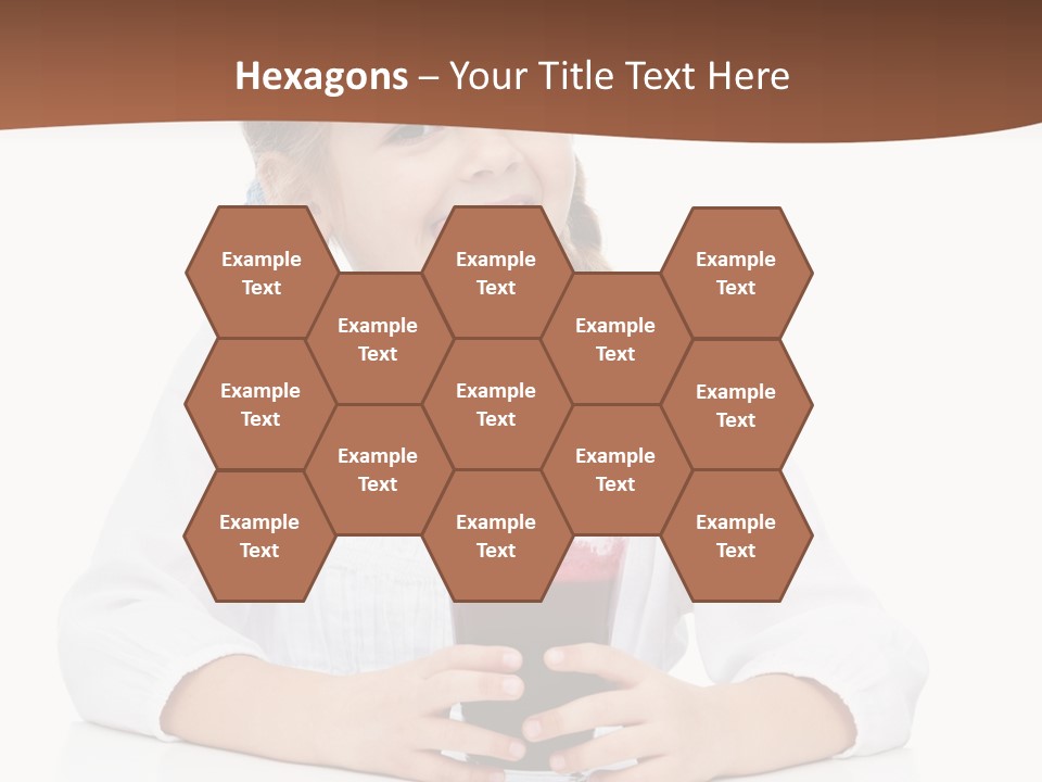 Happy Vegetable Juice PowerPoint Template