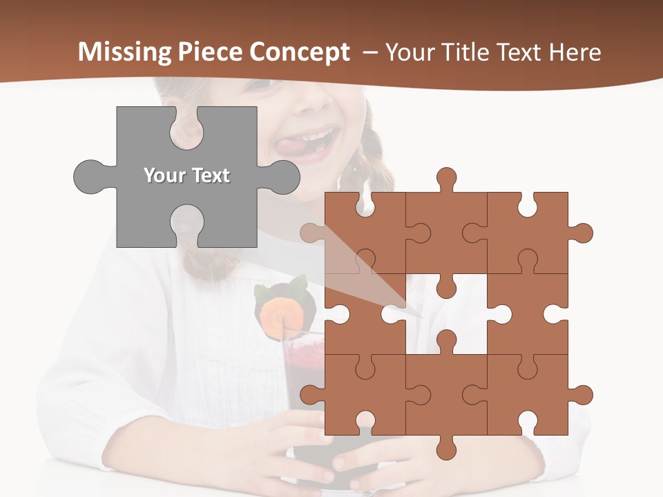 Happy Vegetable Juice PowerPoint Template