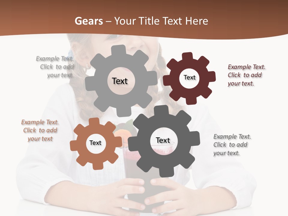 Happy Vegetable Juice PowerPoint Template