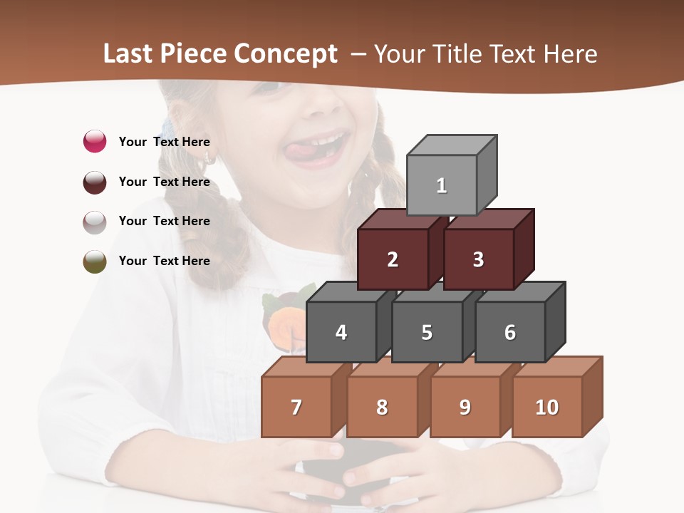 Happy Vegetable Juice PowerPoint Template