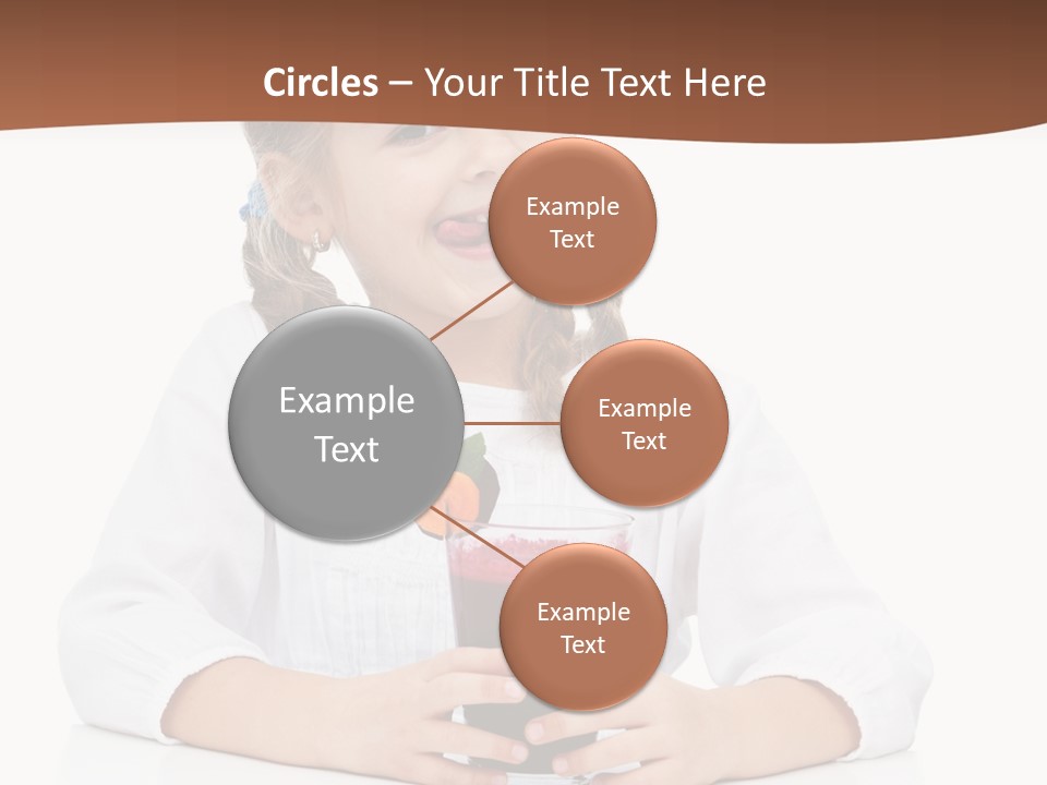 Happy Vegetable Juice PowerPoint Template