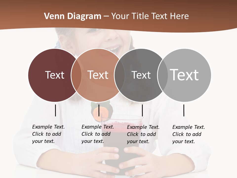 Happy Vegetable Juice PowerPoint Template