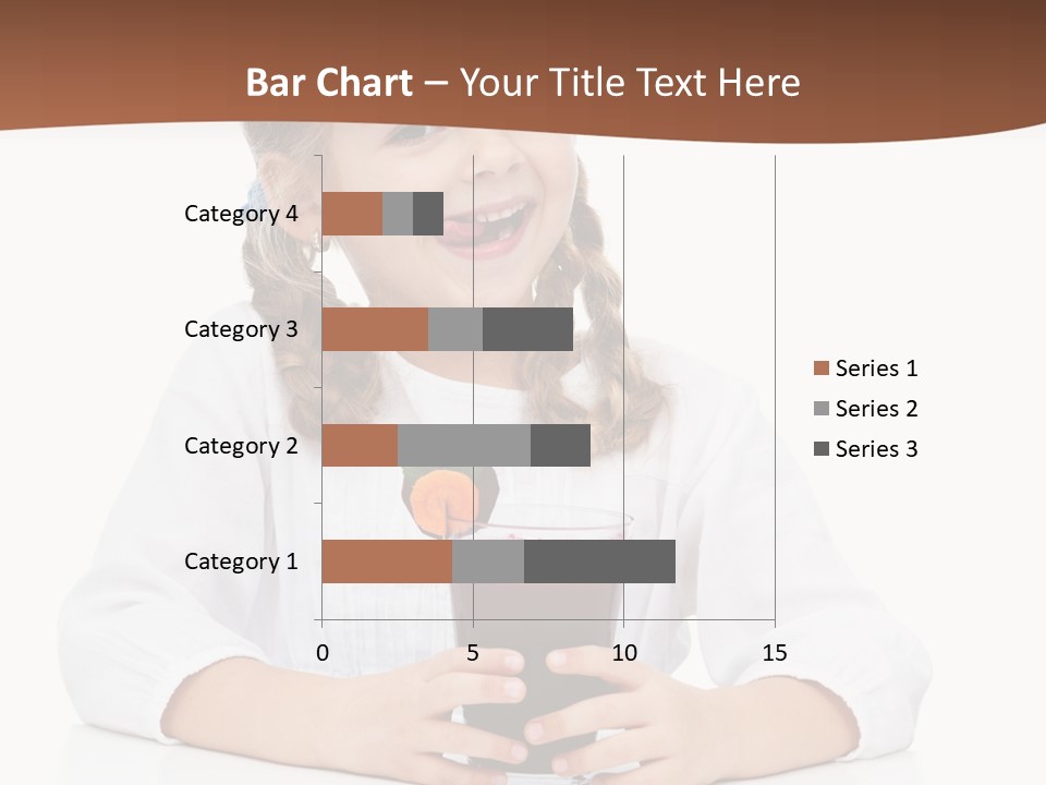 Happy Vegetable Juice PowerPoint Template