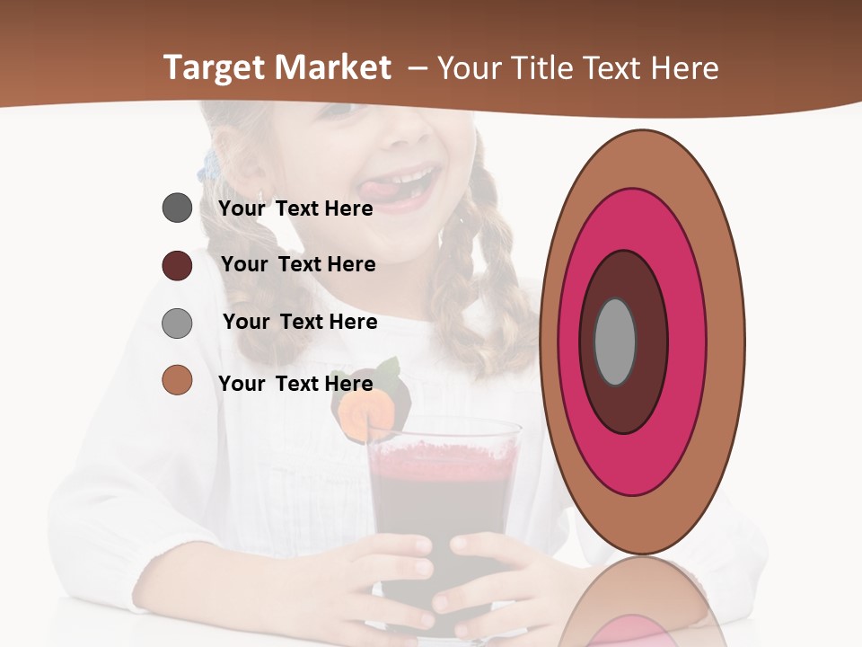 Happy Vegetable Juice PowerPoint Template