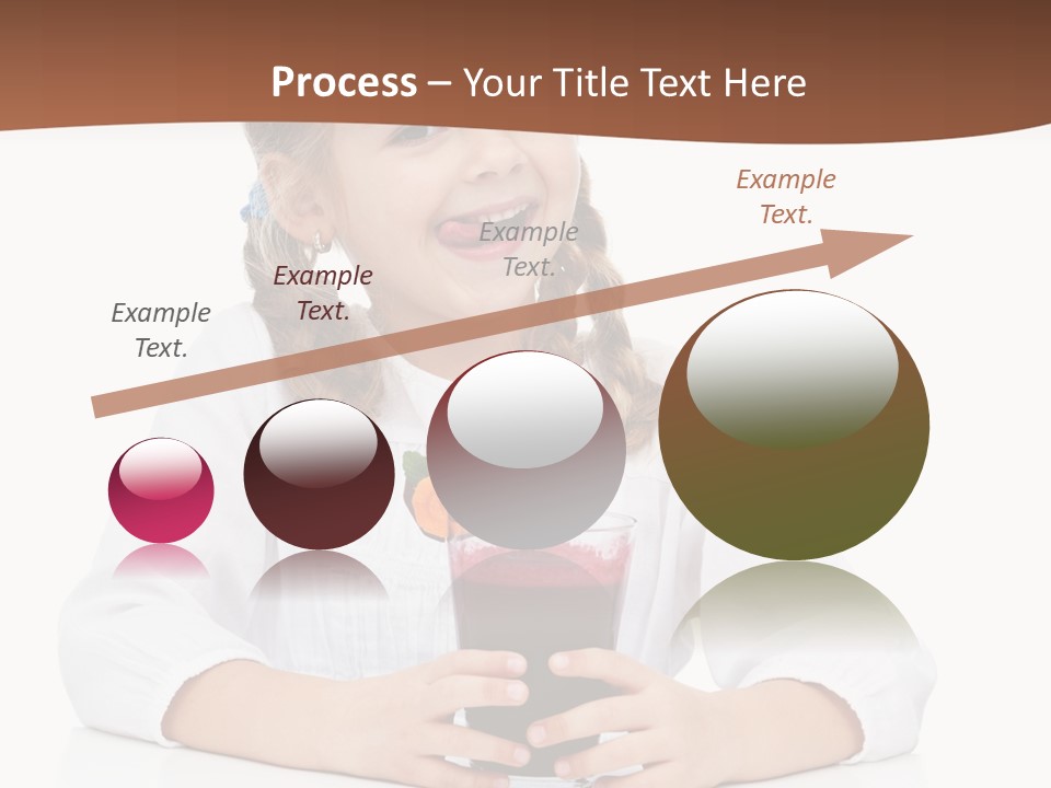 Happy Vegetable Juice PowerPoint Template
