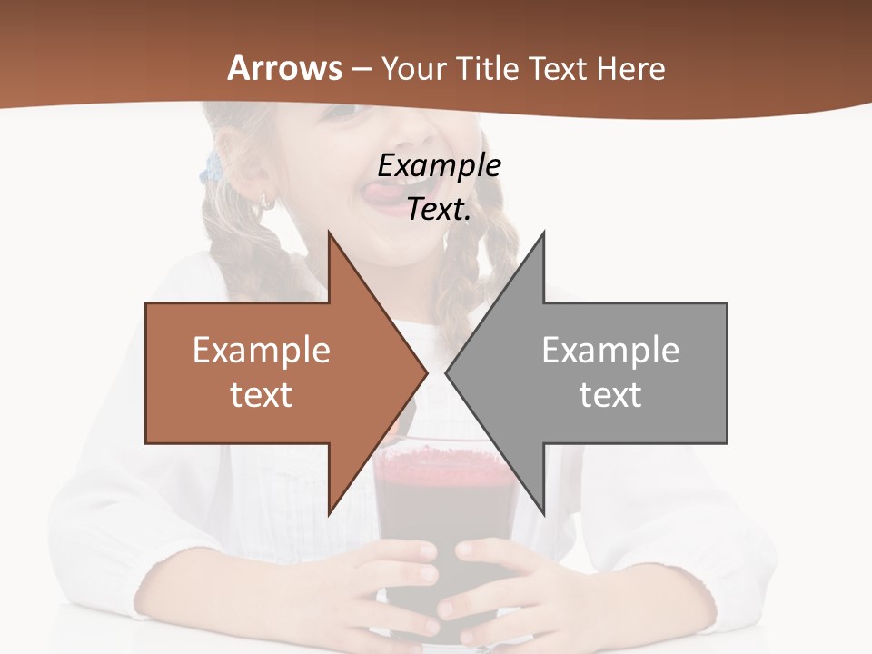 Happy Vegetable Juice PowerPoint Template