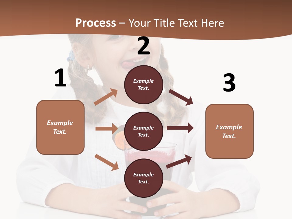 Happy Vegetable Juice PowerPoint Template