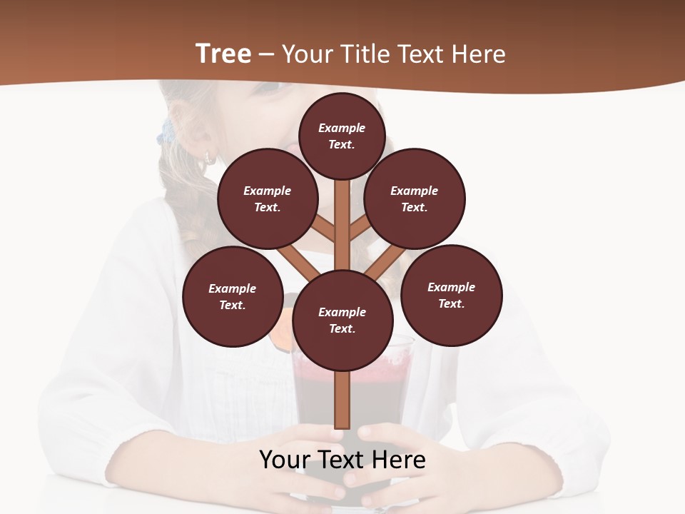 Happy Vegetable Juice PowerPoint Template