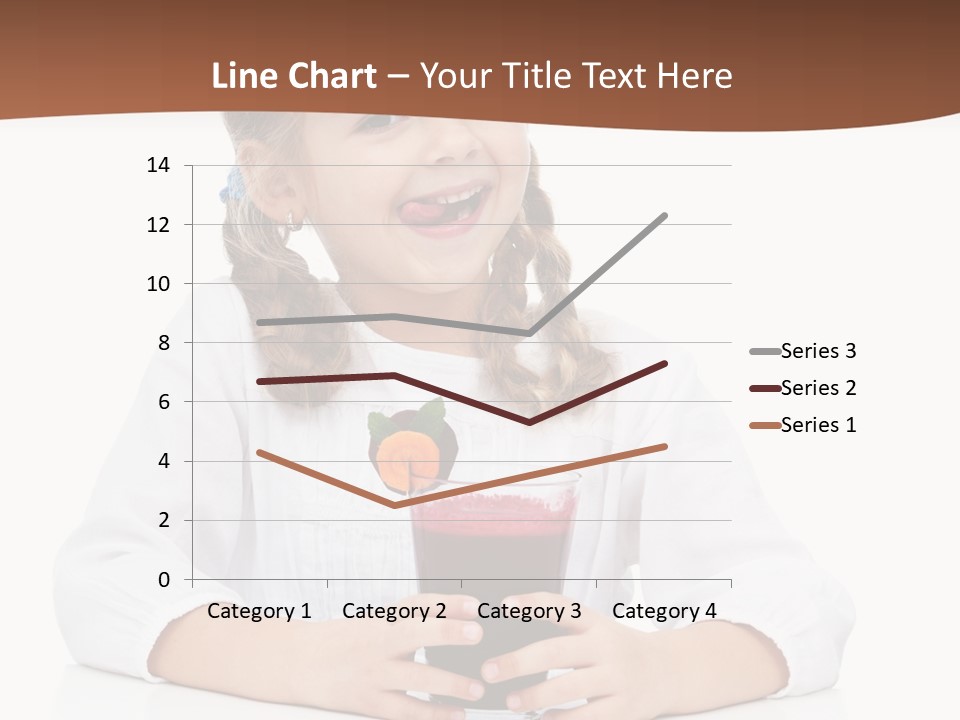 Happy Vegetable Juice PowerPoint Template
