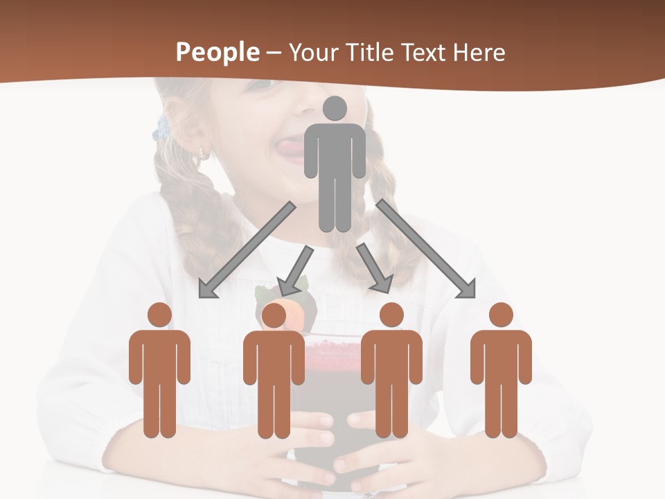 Happy Vegetable Juice PowerPoint Template