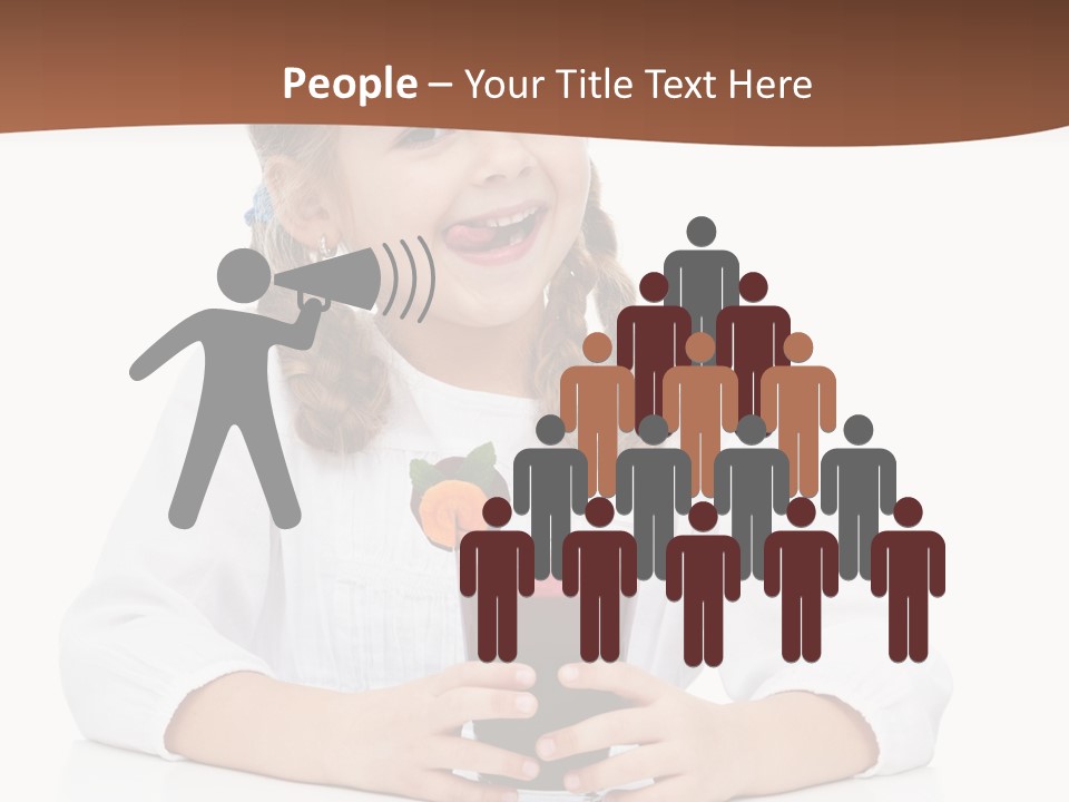 Happy Vegetable Juice PowerPoint Template