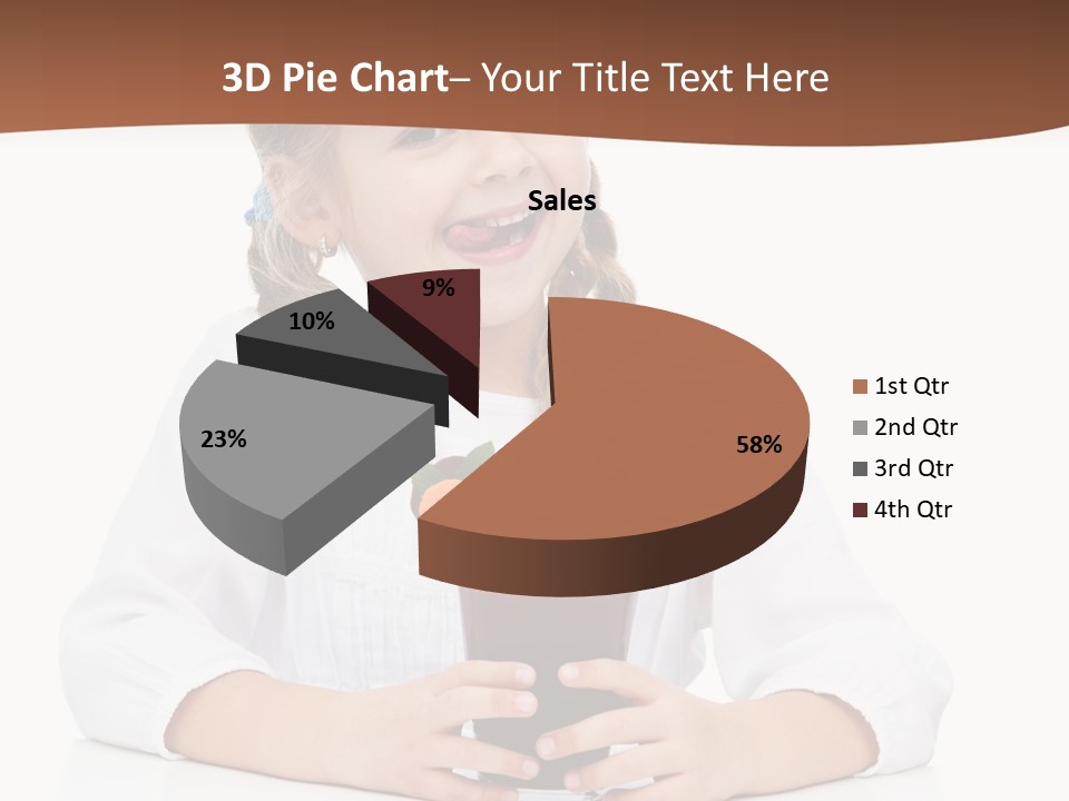 Happy Vegetable Juice PowerPoint Template