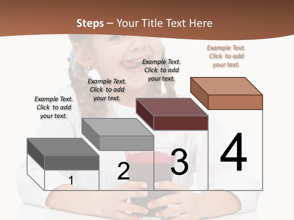 Happy Vegetable Juice PowerPoint Template