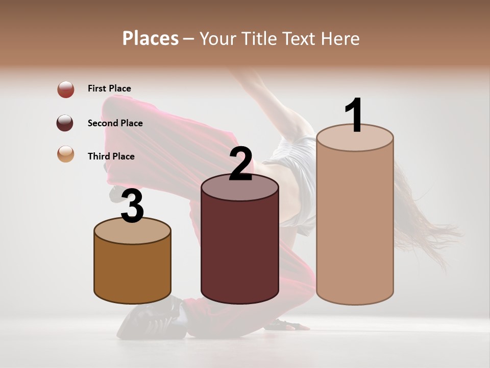 Elegance Posing Hop PowerPoint Template