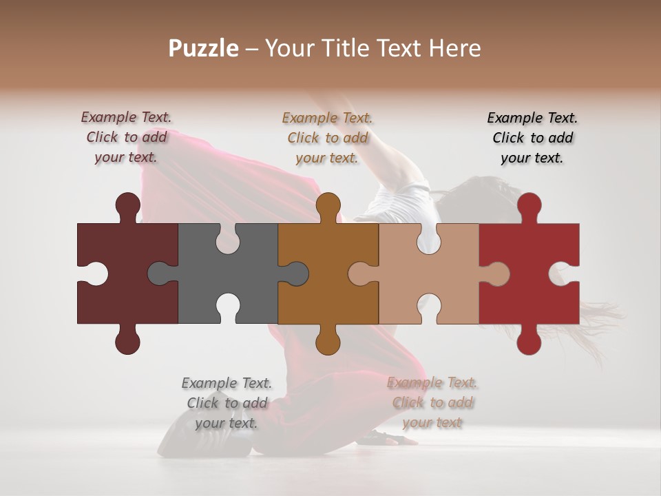 Elegance Posing Hop PowerPoint Template