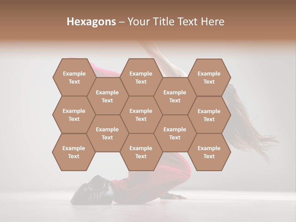 Elegance Posing Hop PowerPoint Template