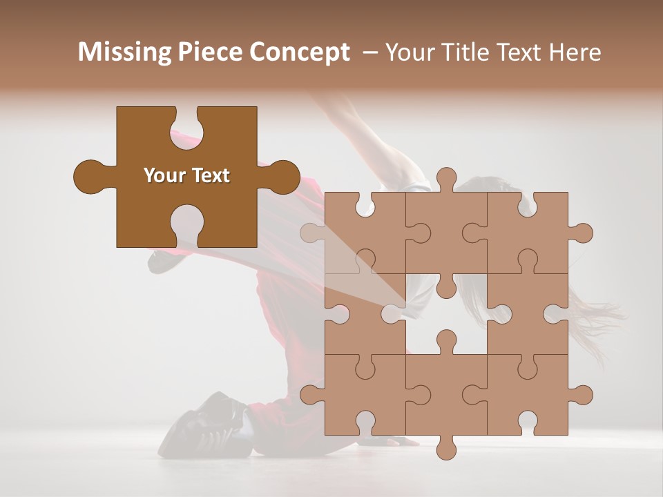 Elegance Posing Hop PowerPoint Template