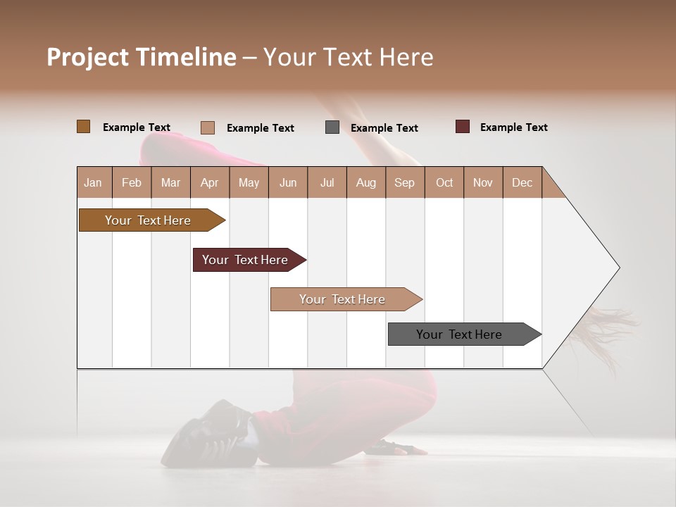 Elegance Posing Hop PowerPoint Template