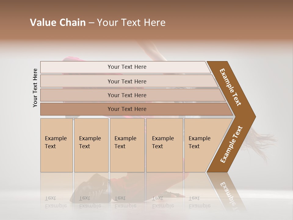 Elegance Posing Hop PowerPoint Template