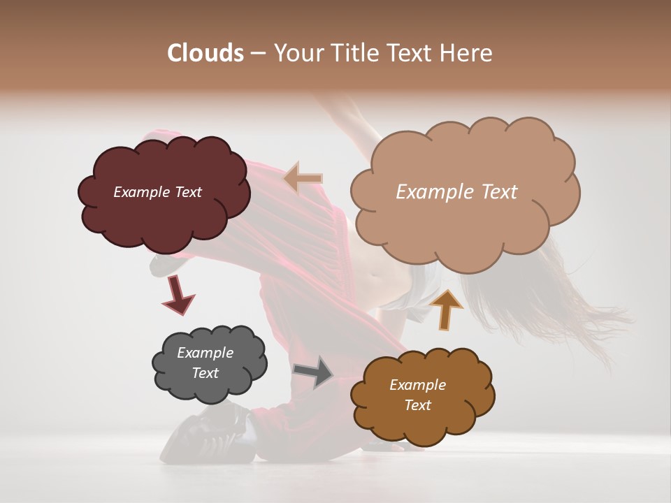 Elegance Posing Hop PowerPoint Template