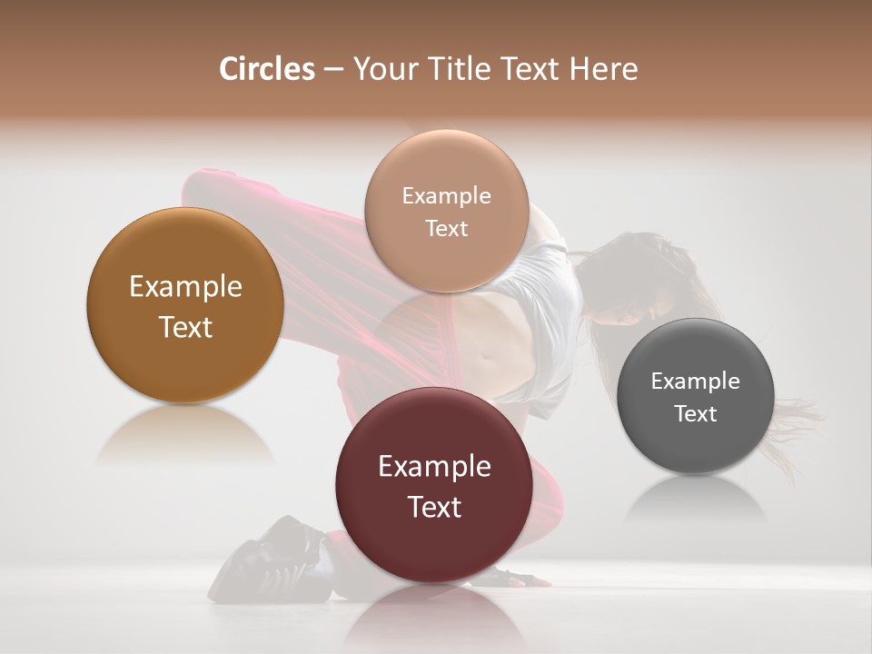 Elegance Posing Hop PowerPoint Template