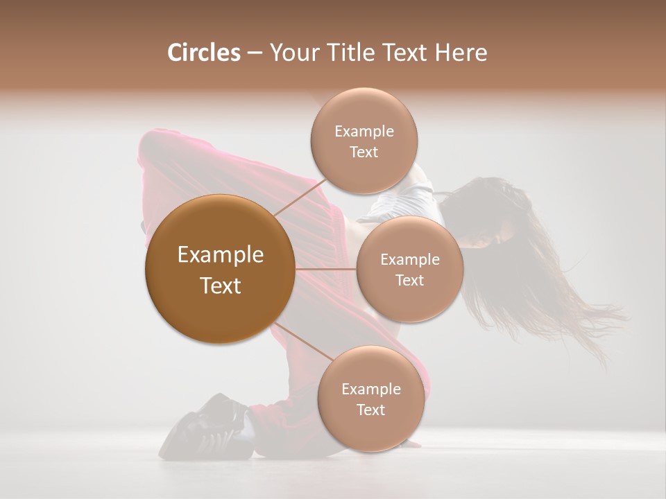 Elegance Posing Hop PowerPoint Template