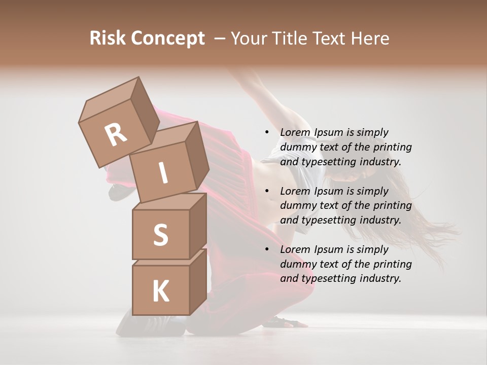 Elegance Posing Hop PowerPoint Template