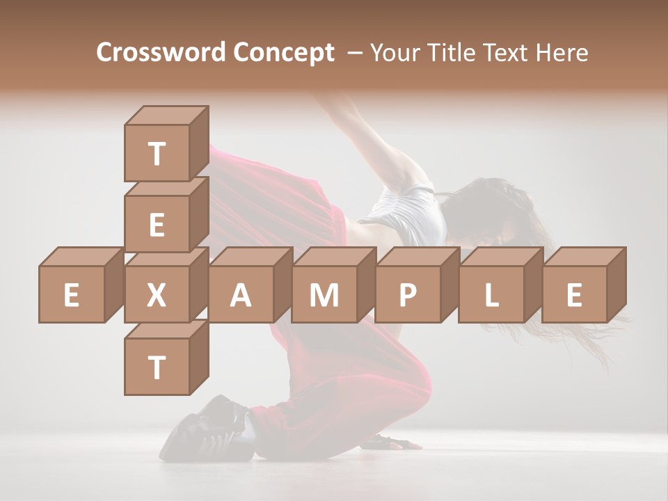 Elegance Posing Hop PowerPoint Template