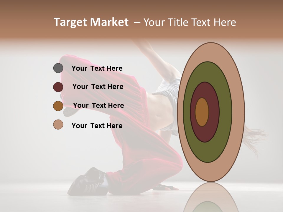 Elegance Posing Hop PowerPoint Template