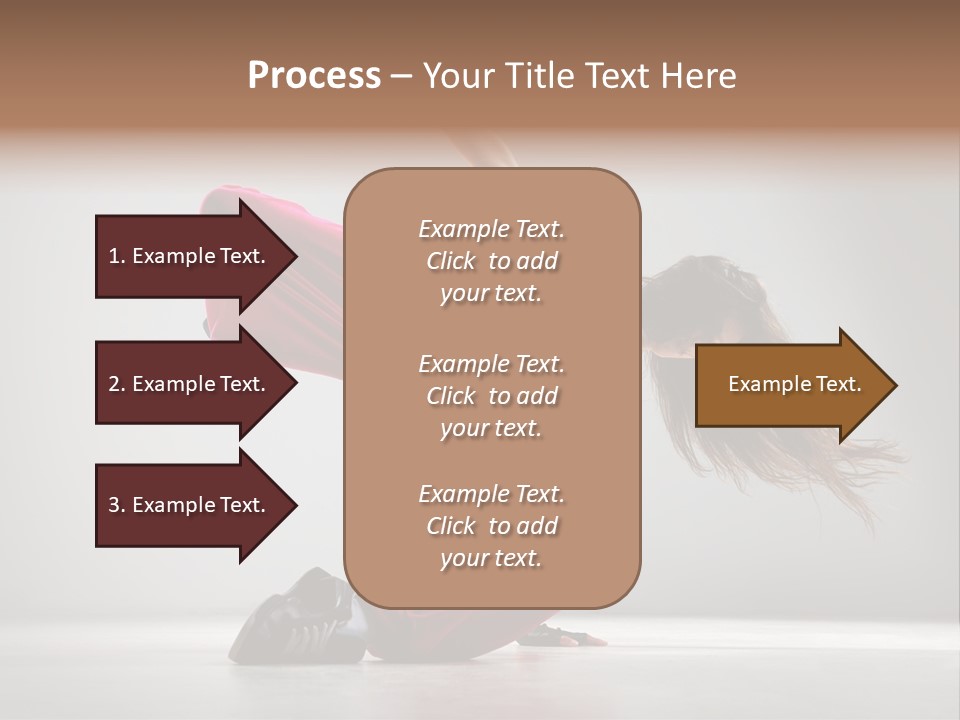 Elegance Posing Hop PowerPoint Template