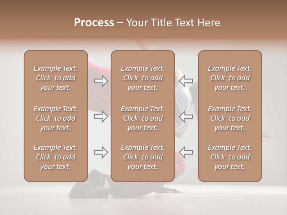 Elegance Posing Hop PowerPoint Template