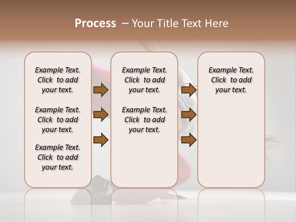 Elegance Posing Hop PowerPoint Template