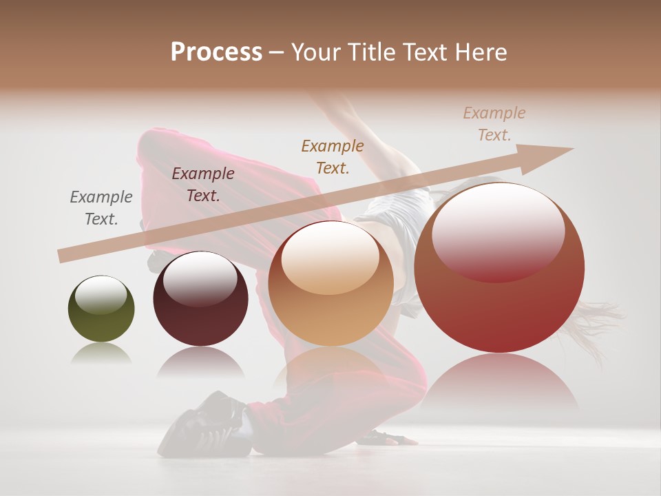 Elegance Posing Hop PowerPoint Template