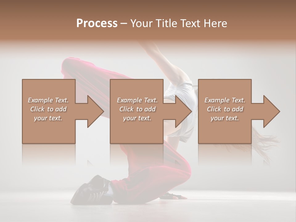 Elegance Posing Hop PowerPoint Template