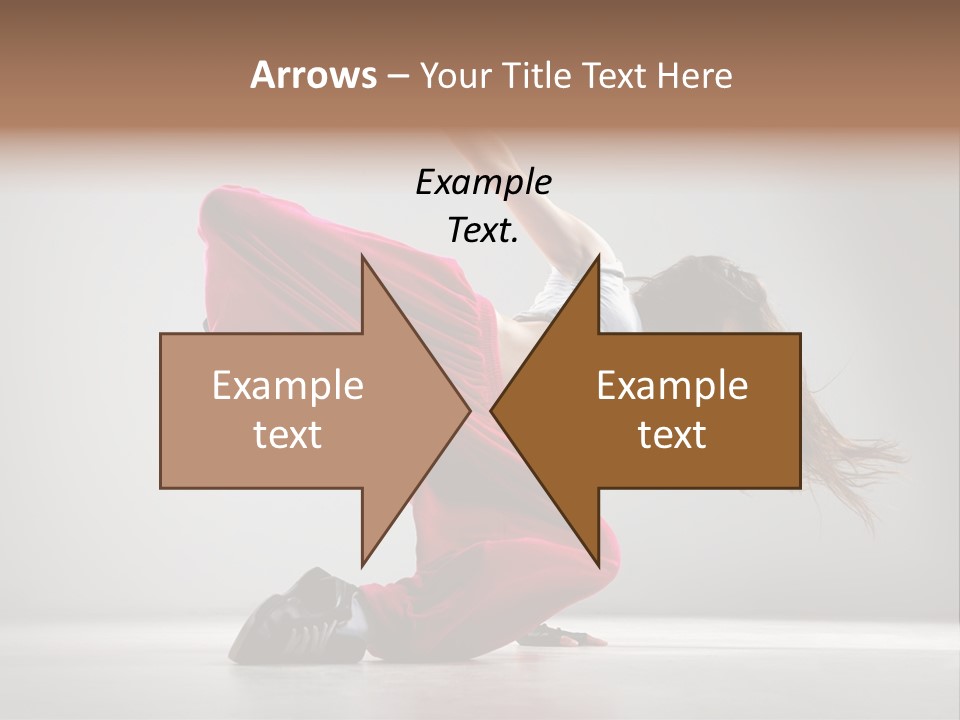 Elegance Posing Hop PowerPoint Template