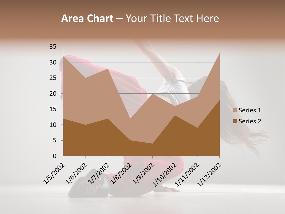 Elegance Posing Hop PowerPoint Template