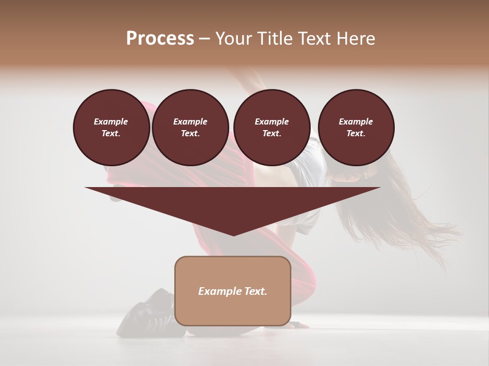 Elegance Posing Hop PowerPoint Template