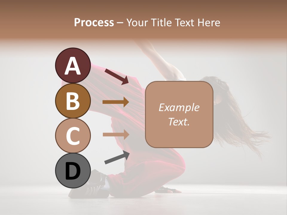 Elegance Posing Hop PowerPoint Template