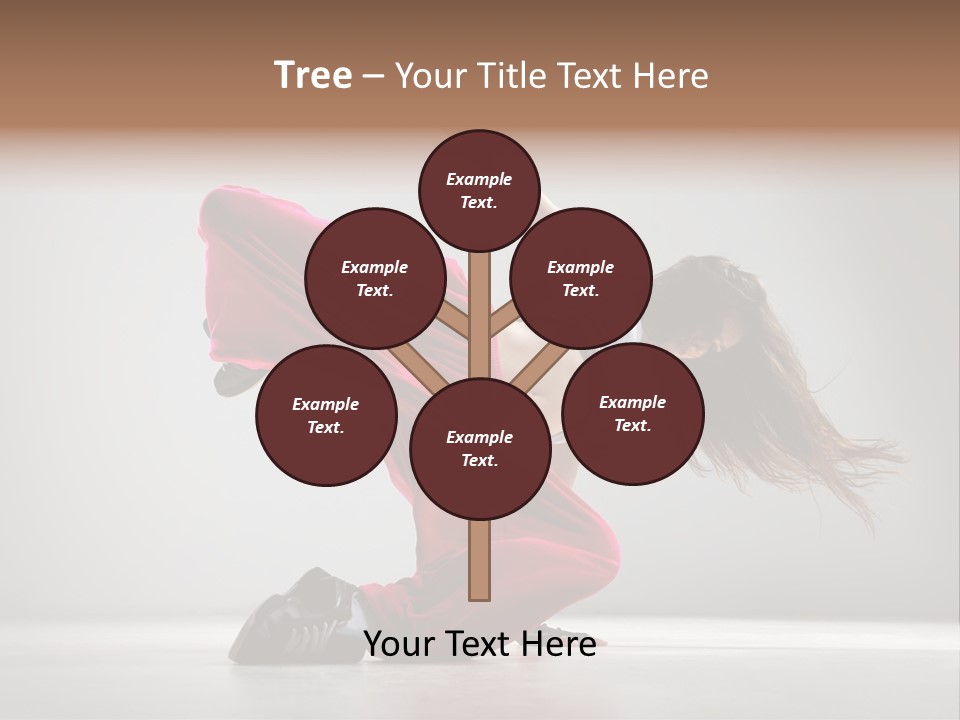 Elegance Posing Hop PowerPoint Template