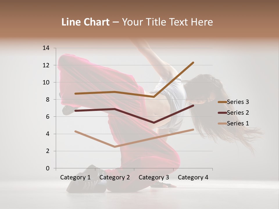 Elegance Posing Hop PowerPoint Template