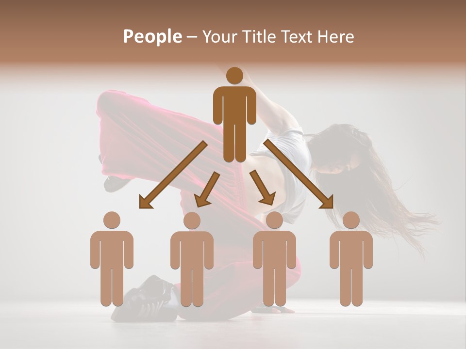 Elegance Posing Hop PowerPoint Template