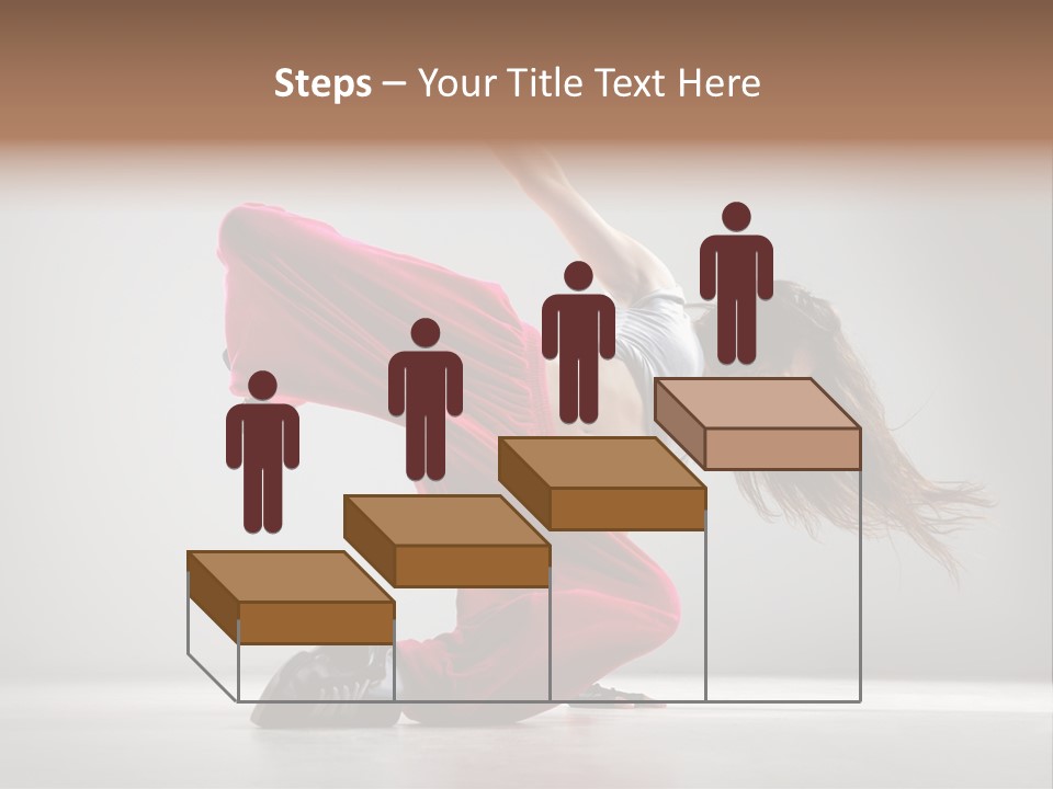 Elegance Posing Hop PowerPoint Template