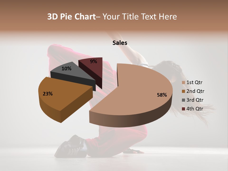 Elegance Posing Hop PowerPoint Template