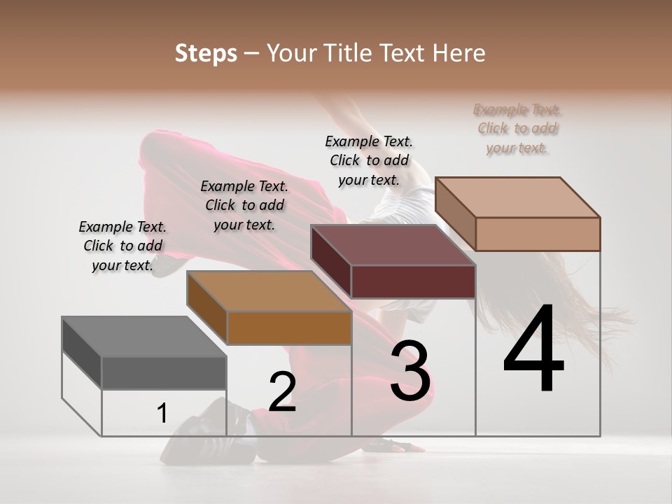 Elegance Posing Hop PowerPoint Template