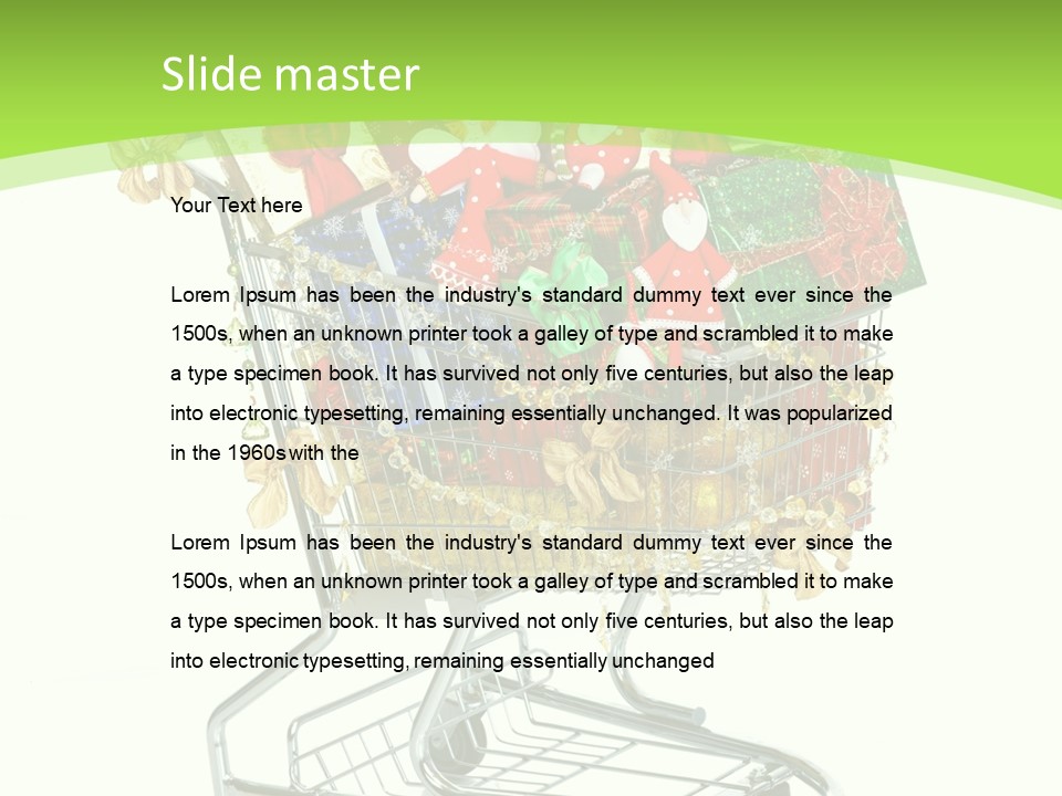 Year Buy Concept PowerPoint Template