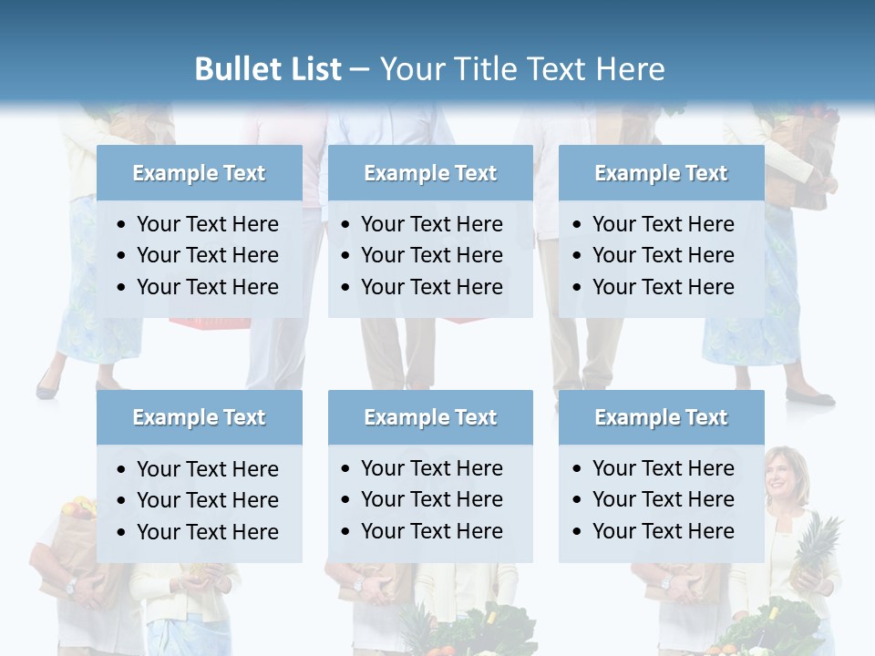 Organic Salad Orange PowerPoint Template