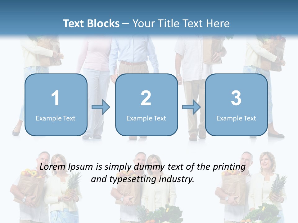 Organic Salad Orange PowerPoint Template