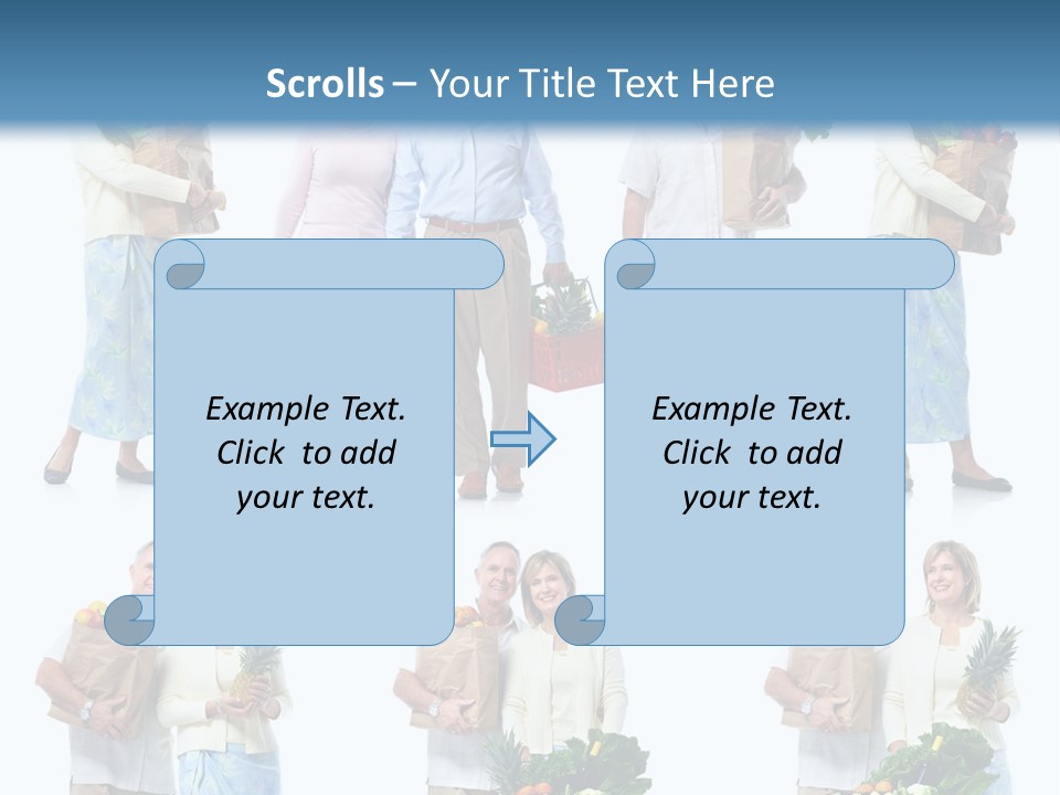 Organic Salad Orange PowerPoint Template