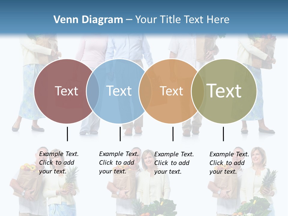 Organic Salad Orange PowerPoint Template