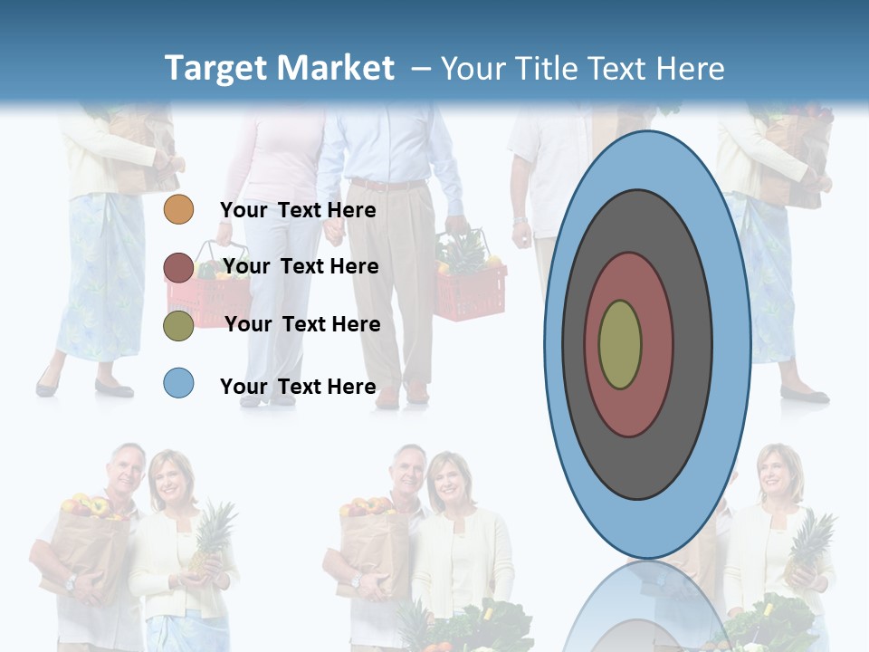 Organic Salad Orange PowerPoint Template